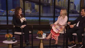 Numi The Simone Button-Up Blouse worn by Kelly Ripa as seen in LIVE with Kelly and Mark on  April 17, 2026