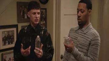 NN.07 Skyler 50029 670 Multi Colour Print worn by Jacob Hill (Chris Perfetti) as seen in Abbott Elementary (S05E20)