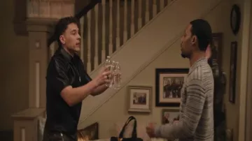 Coach Leather Jacket worn by Jacob Hill (Chris Perfetti) as seen in Abbott Elementary (S05E20)