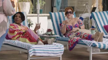 La Bohème Girls Juno Pantalon Candy Stripe portée par Barbara Howard (Sheryl Lee Ralph) telle que vue dans Abbott Elementary (S05E22)