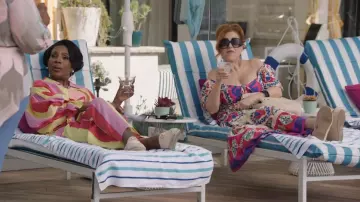 La Bohème Girls Juno Pantalon Candy Stripe portée par Barbara Howard (Sheryl Lee Ralph) telle que vue dans Abbott Elementary (S05E22)
