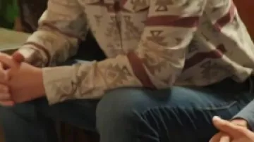 Western Shirt of Self - Host (Peter Serafinowicz) in Million Dollar Secret