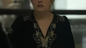 Imperfect Women S01 Elisabeth Moss Floral Maxi Dress