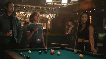 Skims x Nike 26" Legging worn by Andrea Cruz (Ash Santos) as seen in Marshals (S01E07)