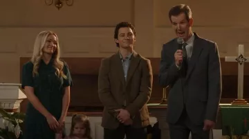 Popele Herringbone Tweed Suit Jacket worn by Georgie Cooper (Montana Jordan) as seen in Georgie & Mandy's First Marriage (S02E16)