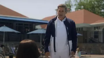 Ralph Lauren Color-Blocked Packable Jacket worn by Andrew 'Coop' Cooper (Jon Hamm) as seen in Your Friends & Neighbors(S02E02)