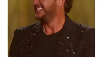 American Idol S24 Luke Bryan Black Adornado