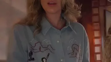 Camisa vaquera de Lainey Wilson de Keepin Country Cool