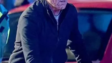 Run Away S01 James Nesbitt Chaqueta negra usada por Simon (James Nesbitt) en Run Away (T01)