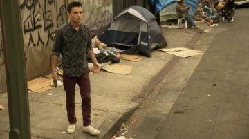 The converse bass of Connor Donovan (Devon Bagby) in Ray Donovan