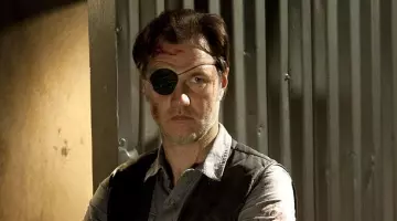 Le cache-oeil du Gouverneur / Philip Blake (David Morrissey) dans The Walking Dead