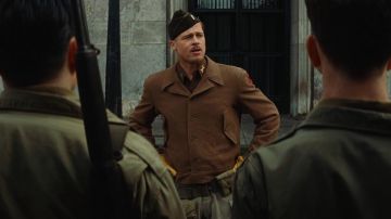 L'authentique blouson militaire de Aldo Raine (Brad Pitt) dans Inglorious Basterds