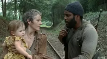 The shirt, Carol Peletier (Melissa McBride) in The Walking Dead