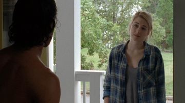 Camisa de jessie anderson (Alexandra Breckenridge) en The Walking Dead