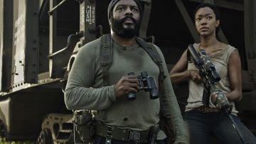 La ceinture verte kaki de Tyreese (Chad Coleman) dans The Walking Dead