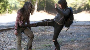 The black jeans torn Maggie Greene (Lauren Cohan) in The Walking Dead season 4