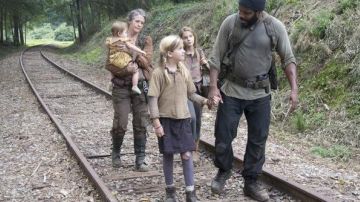 Les boots de Tyreese (Chad Coleman) dans The Walking Dead