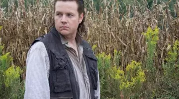 The striped shirt blue and white of Eugene Porter (Josh McDermitt) in The Walking Dead