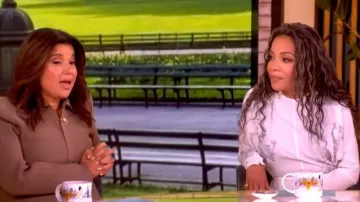 Victoria Beckham Dolman Midi Dress worn by Sunny Hostin as seen in The View on April 26, 2026