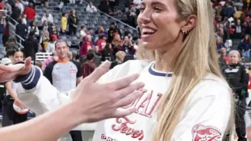 Lexie Hull Dallas Wings v Indiana Fever Sweatshirt of Lexie Hull in Dallas Wings vs. Indiana Fever | FULL GAME HIGHLIGHTS | April 30, 2026