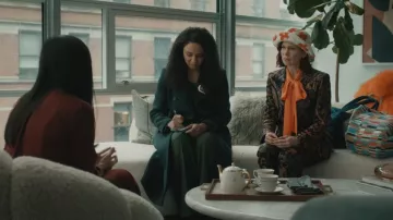 Etro Paisley Brocade Fitted Jacket worn by Elsbeth Tascioni (Carrie Preston) as seen in Elsbeth (S03E17)