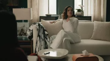 Hervé Léger The Veronica Top worn by Kaya Blanke (Carra Patterson) as seen in Elsbeth (S03E17)