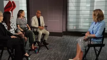 Christian Louboutin So Kate 100 Patent Leather Pumps worn by Emily Blunt as seen in Today on April 29, 2026