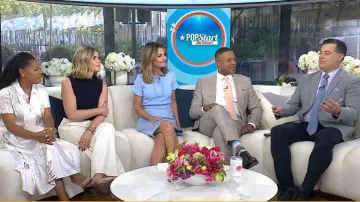 Dloce & Gabbana Appliqué-logo Tweed Straight Skirt worn by Savannah Guthrie as seen in Today on  April 29, 2026
