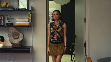 Miu Miu F/W 2012 Polka Dot Mini Skirt worn by Lexi Howard (Maude Apatow) as seen in Euphoria (S03E04)