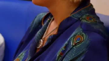 Print Pajamas worn by Herself (Daisy Kelliher) in Below Deck Down Under: After Show