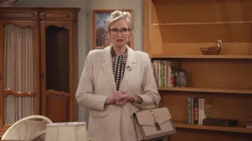 Anthropologie Sanctuary Bryce Blazer worn by Val (Jane Lynch) as seen in Happy's Place (S02E15)