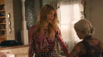 AFRM Kaylee Top worn by Morgan Gillory (Kaitlin Olson) as seen in High Potential (S02E18)