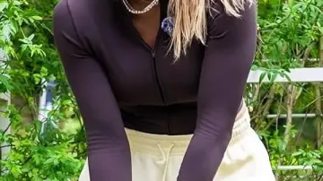 2026 Sweatshirt worn by Aryna Sabalenka in Aryna Sabalenka Press Conference | Pre-Tournament | Rome 2026