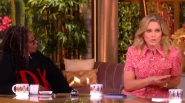 Willy Chavarria Chavela Cotton-blend Cloqué Mini Dress worn by Sara Haines as seen in The View on  May 5, 2026