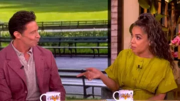 Julia Amory Sabrina Top worn by Sunny Hostin as seen in The View on May 6, 2026