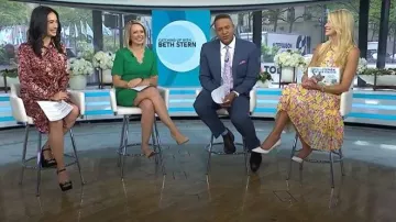 Jason Wu Floral Print Midi Dress worn by Beth Ostrosky Stern as seen in Today on  May 6, 2026