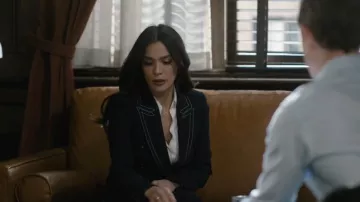 Veronica Beard Nevis Jacket worn by Samantha Maroun (Odelya Halevi) as seen in Law & Order (S25E12)