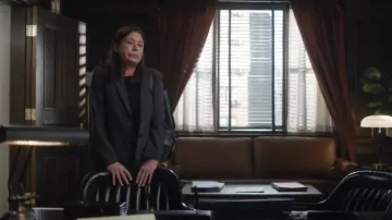 Veronica Beard Vega Wool Dickey Jacket worn by Jessica Brady (Maura Tierney) as seen in Law & Order (S25E12)