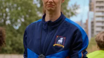 Ted Lasso S04 Juno Temple Blue Track Jacket