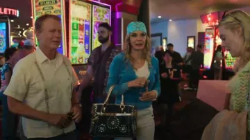 Texas Standard Tejas Guayabera worn by Kenny (Greg Kinnear) as seen in Margo's Got Money Troubles (S01E05)