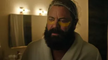 Lush Banana Split Eye Pads worn by Jinx (Nick Offerman) as seen in Margo's Got Money Troubles (S01E05)