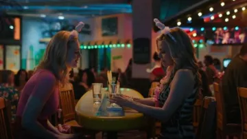 Roberto Cavalli Dress Tiger Print Stretchy Fitted Sleeveless worn by Shyanne (Michelle Pfeiffer) as seen in Margo's Got Money Troubles (S01E05)