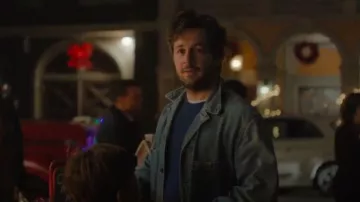 Polo Ralph Lauren flap-pocket Shirt Jacket worn by Mark Gable (Michael Angarano) as seen in Margo's Got Money Troubles (S01E06)