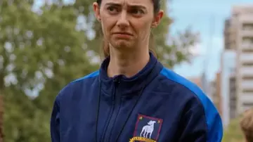 Ted Lasso S04 Juno Temple Track Jacket worn by Keeley Jones (Juno Temple) as seen in Ted Lasso (S04)