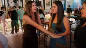 Meshki Elodie Ribbed Knit Pants worn by Jenet Caperna as seen in The Valley(S03E05)