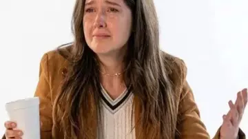 Beef S02 Cailee Spaeny Brown Jacket as seen in BEEF (S01)