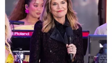 Savannah Guthrie 2026 Today Show Citi Concert Series Coat of Savannah Guthrie in Today