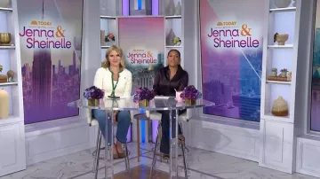 Christian Louboutin Iriza Leather Pumps worn by Sheinelle Jones as seen in Today with Jenna & Sheinelle on May 8, 2026