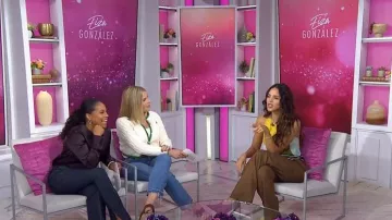 Manolo Blahnik Betimusa 70 Suede Sandals worn by Jenna Bush Hager as seen in Today with Jenna & Sheinelle on May 8, 2026