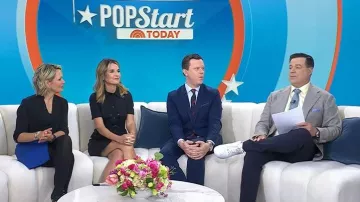 Burberry Bridget Trench Wool Dress worn by Savannah Guthrie as seen in Today on  May 8, 2026